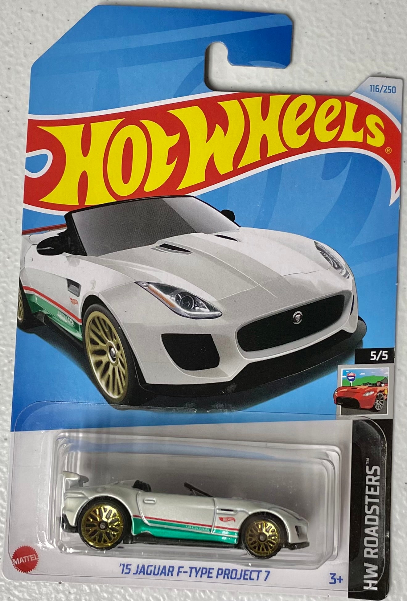Hot Wheels 1:64 die cast ‘15 Jaguar F-Type Project 7