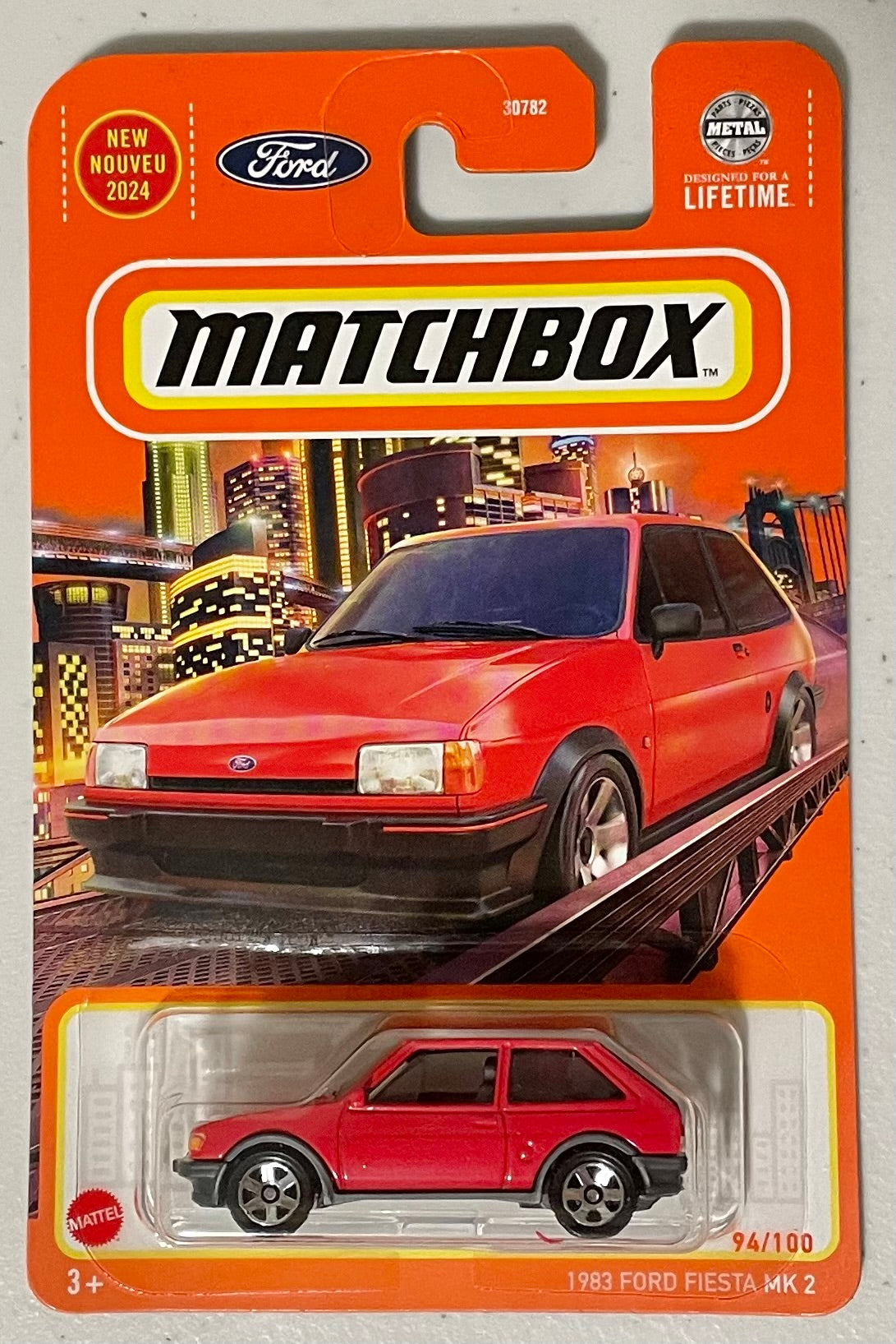 Matchbox 1:64 die cast 1983 Ford Fiesta MK2