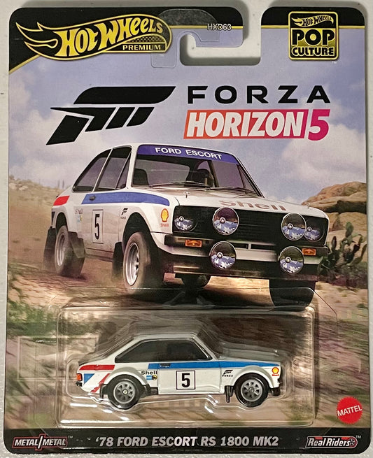 Hot Wheels 1:64 diecast Forza 5 ‘81 Ford Escort RS 1800