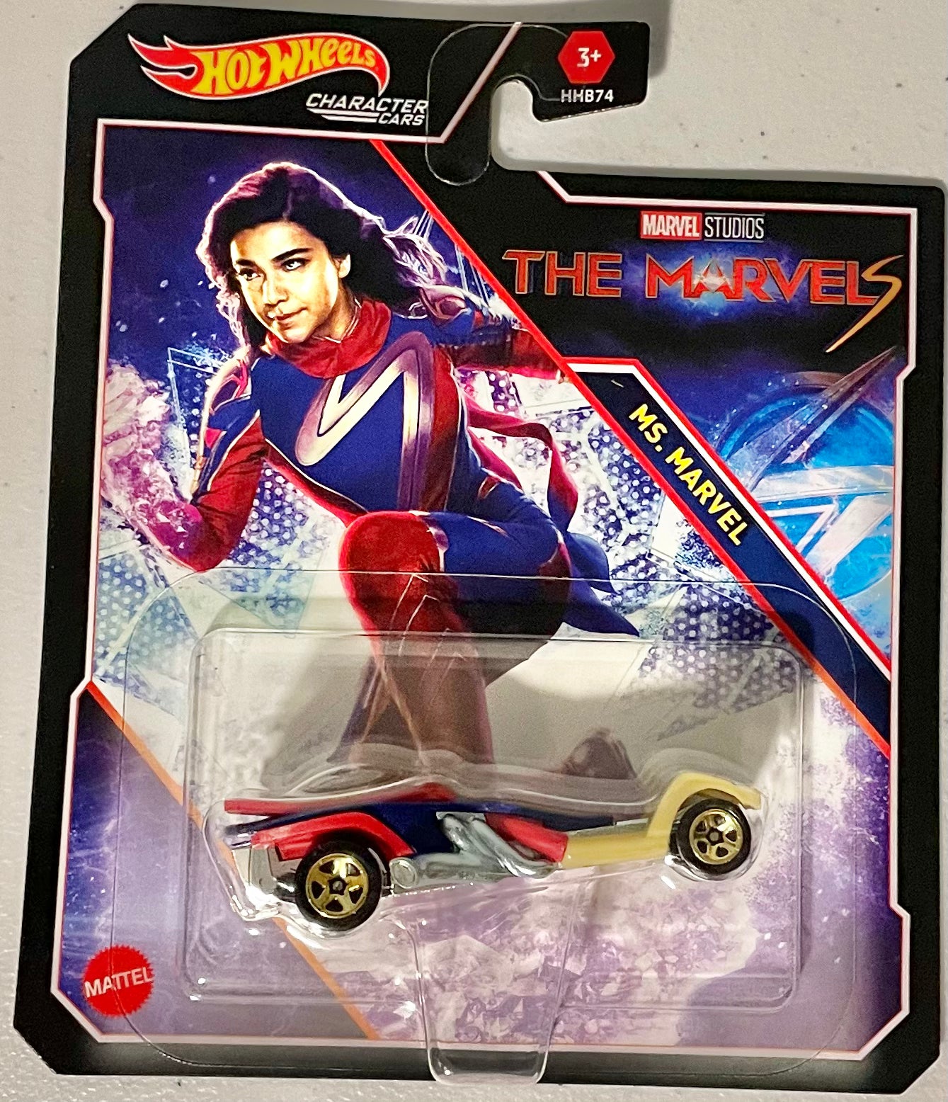 Hot Wheels 1:64 die cast Ms. Marvel