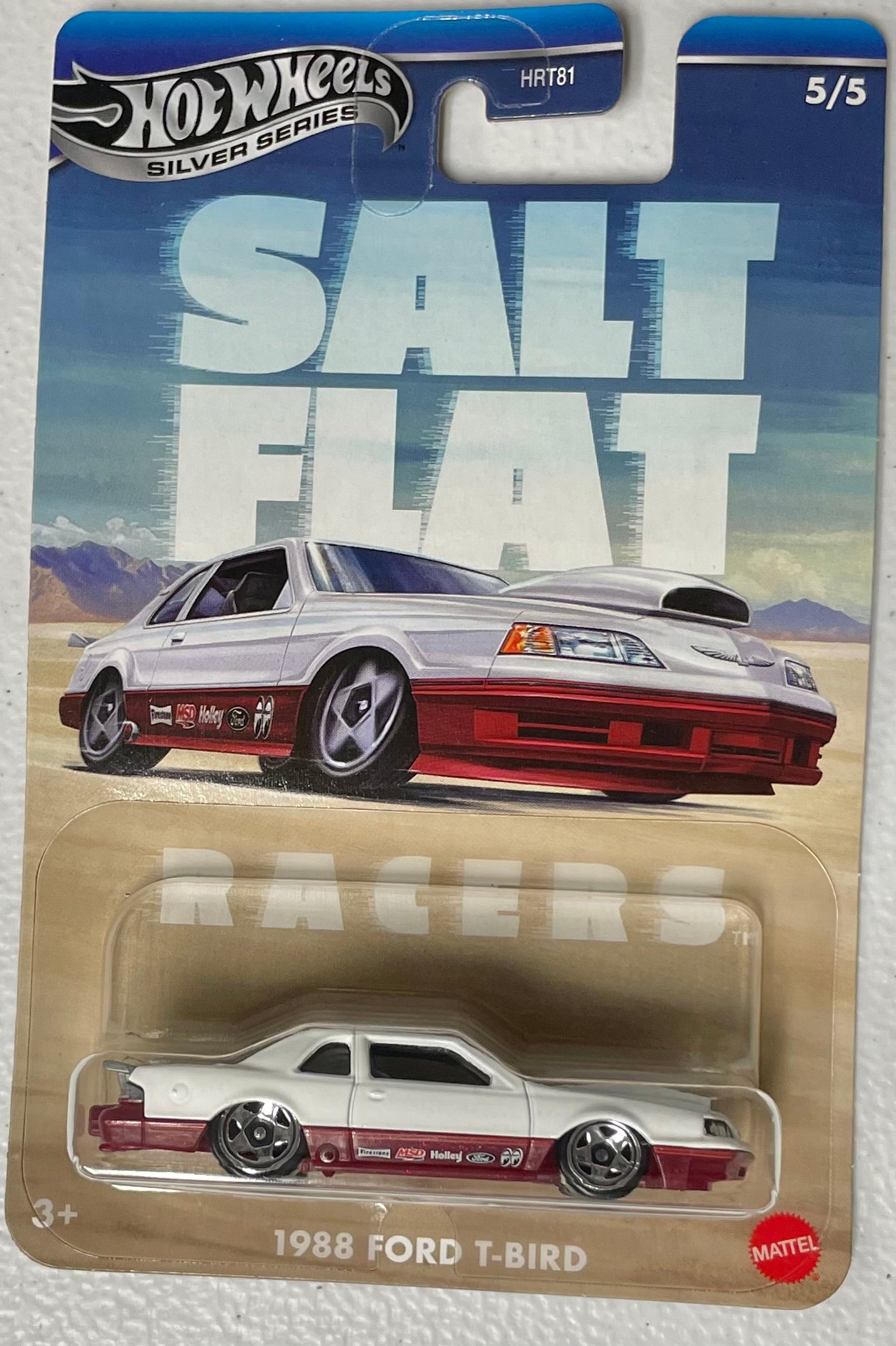 Hot Wheels 1:64 die cast 1988 Ford Thunderbird