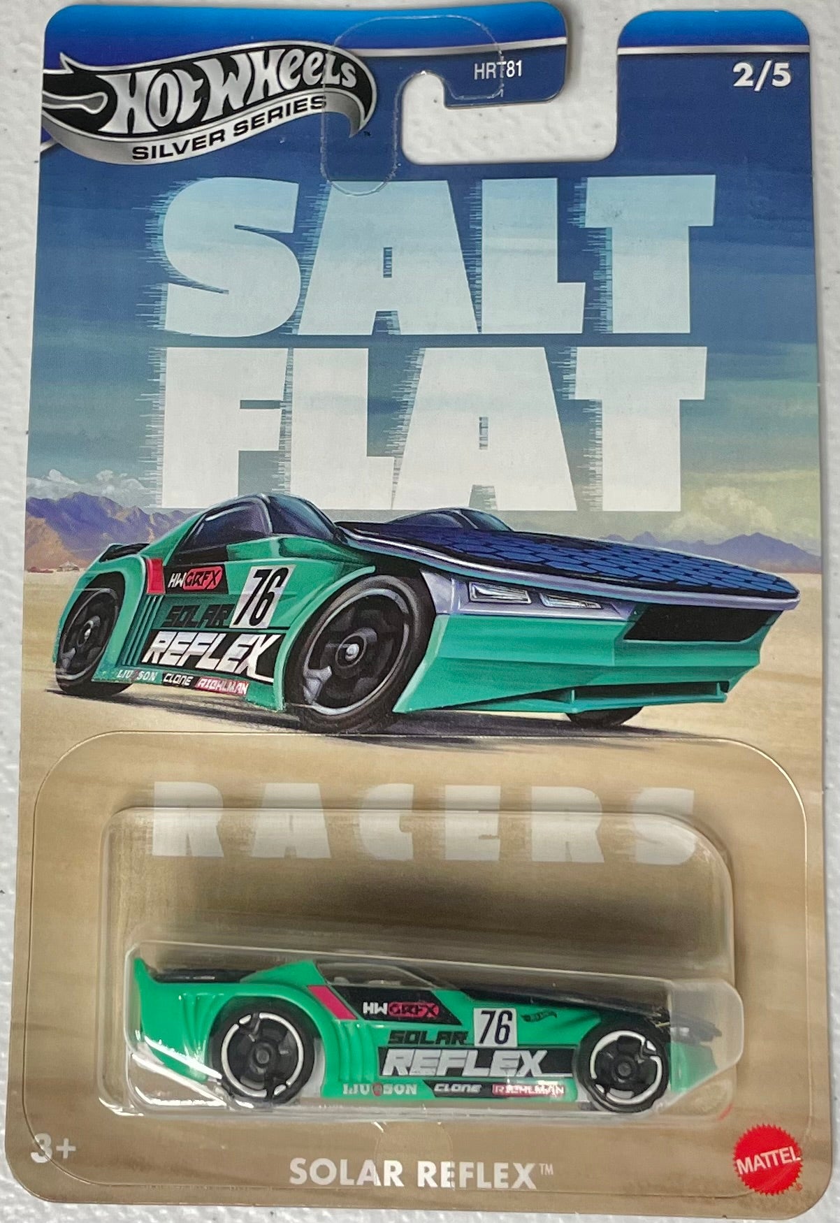 Hot Wheels 1:64 die cast Solar Reflex