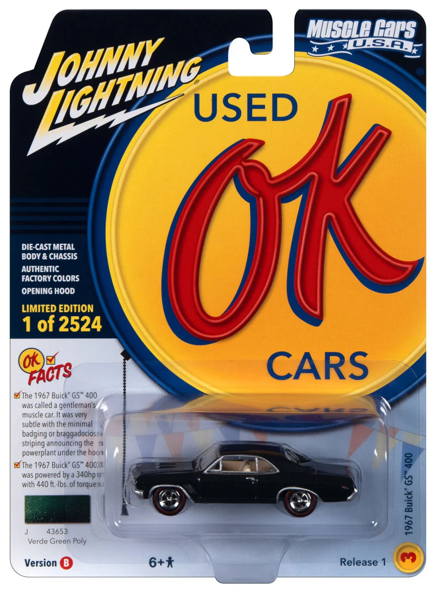 Johnny Lightning 1:64 die cast 1967 Buick GS 400