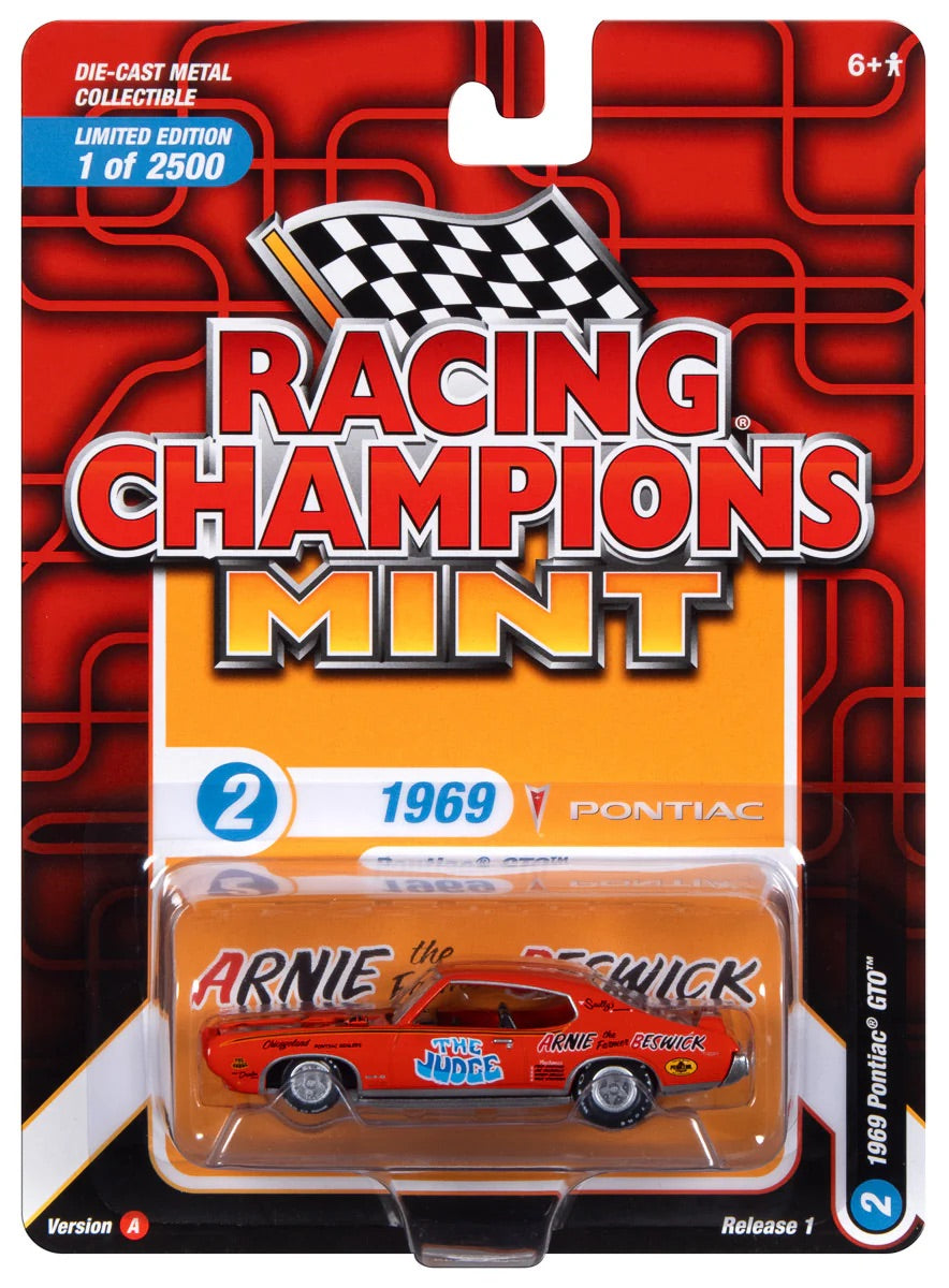 Racing Champions 1:64 die cast 1969 Pontiac GTO "The Judge"