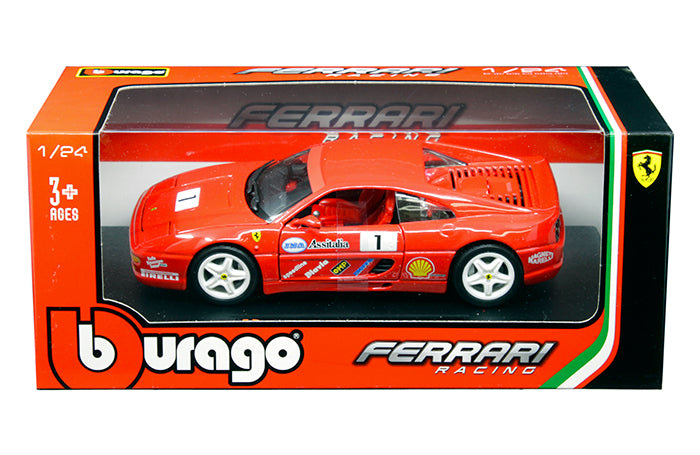 Bburago 1:24 die cast Ferrari Racing F355 Challenge
