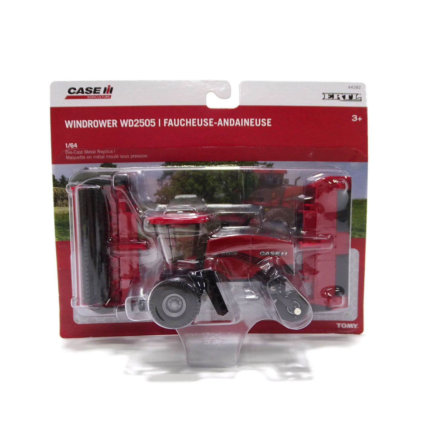 Ertl 1:64 die cast Case IH WD2505 Windrower