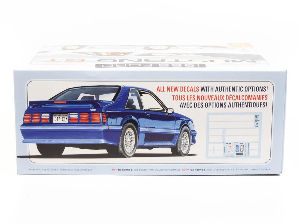 AMT 1:25 Scale 1988 Ford Mustang GT Model Kit