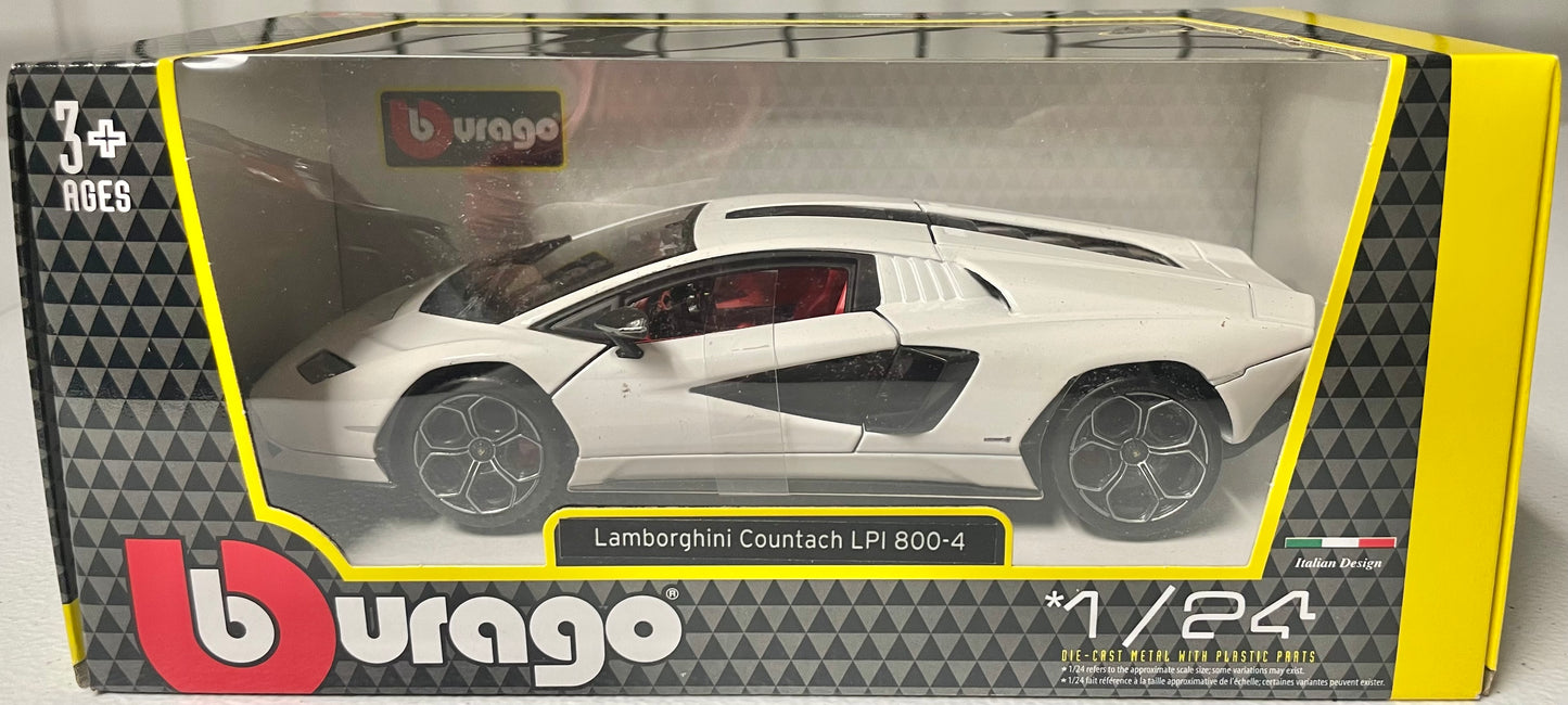 Bburago 1:24 die cast Lamborghini Countach LPI 800-4
