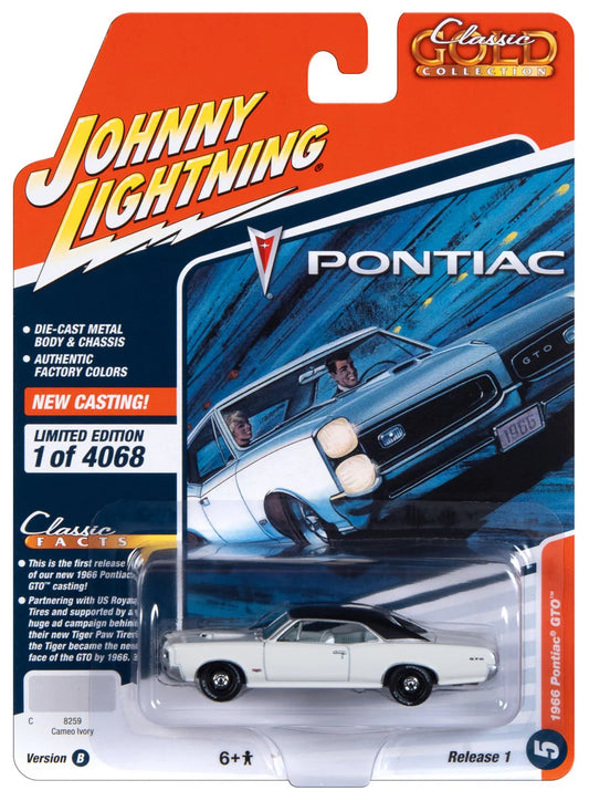 Johnny Lightning 1:64 die cast 1966 Pontiac GTO