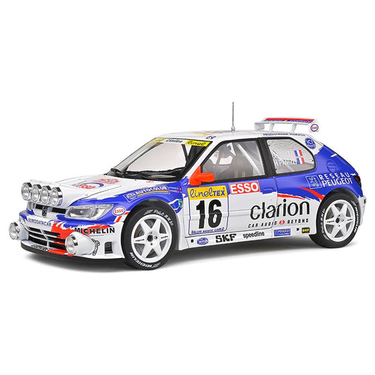 Solido 1:18 die cast 1992 Peugeot 306 Maxi Rally