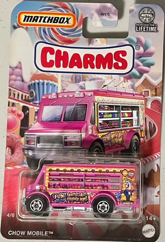Matchbox 1:64 diecast Charms Candy Chow Mobile