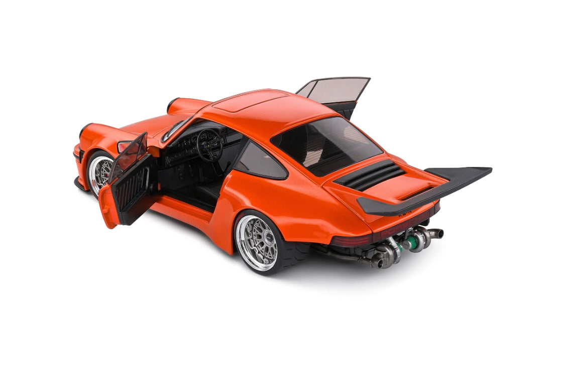 Solido 1:18 die cast 2022 Porsche KS-R Custom Orange