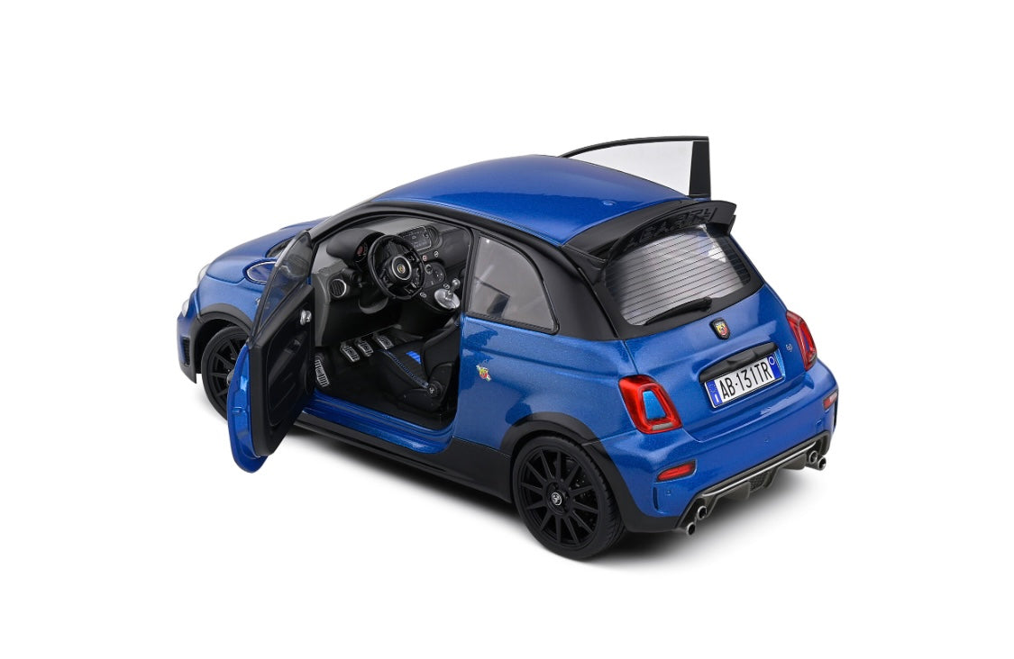 Solido 1:18 die cast 2022 Fiat 695 Abarth Tributo 131 Blue