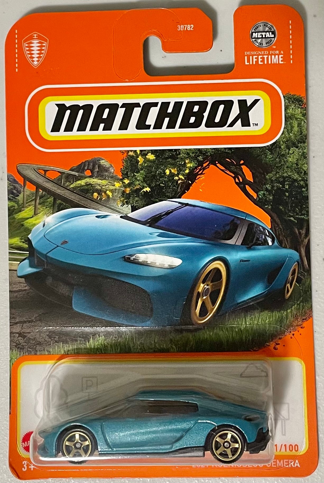 Matchbox 1:64 die cast 2021 Koenigsegg Gemera
