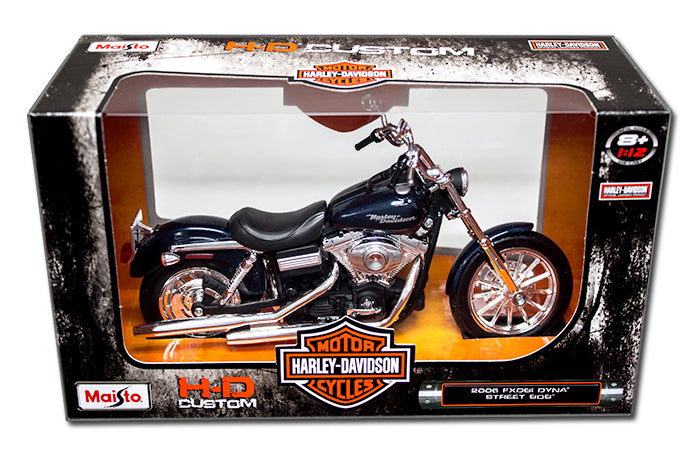 Maisto 1:12 Harley Davidson FXDBI Dyna Street Bob Motorcycle