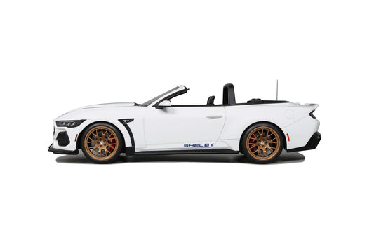 GT Spirit 1:18 Resin 2025 Ford Mustang Shelby Super Snake Convertible White