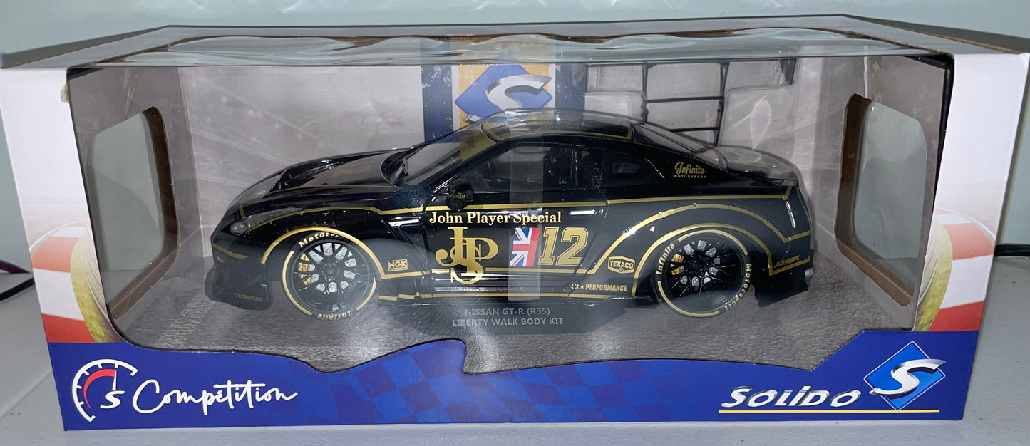 Solido 1:18 die cast 2022 Nissan GT-R LB Walk Body Kit