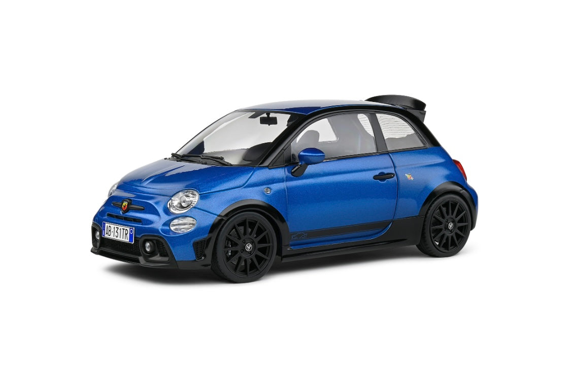 Solido 1:18 die cast 2022 Fiat 695 Abarth Tributo 131 Blue