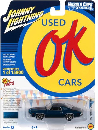 Johnny Lightning 1:64 die cast 1973 Pontiac Grand Am