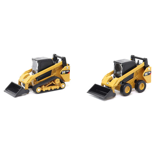 Diecast Masters 1:64 die cast CAT 272D2 Skid Steer and 297D2 Track Loader Twin Pack