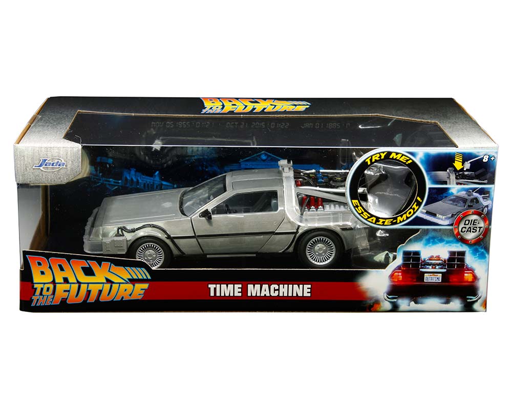 Jada 1:24 die cast Back to The Future DeLorean Time Machine