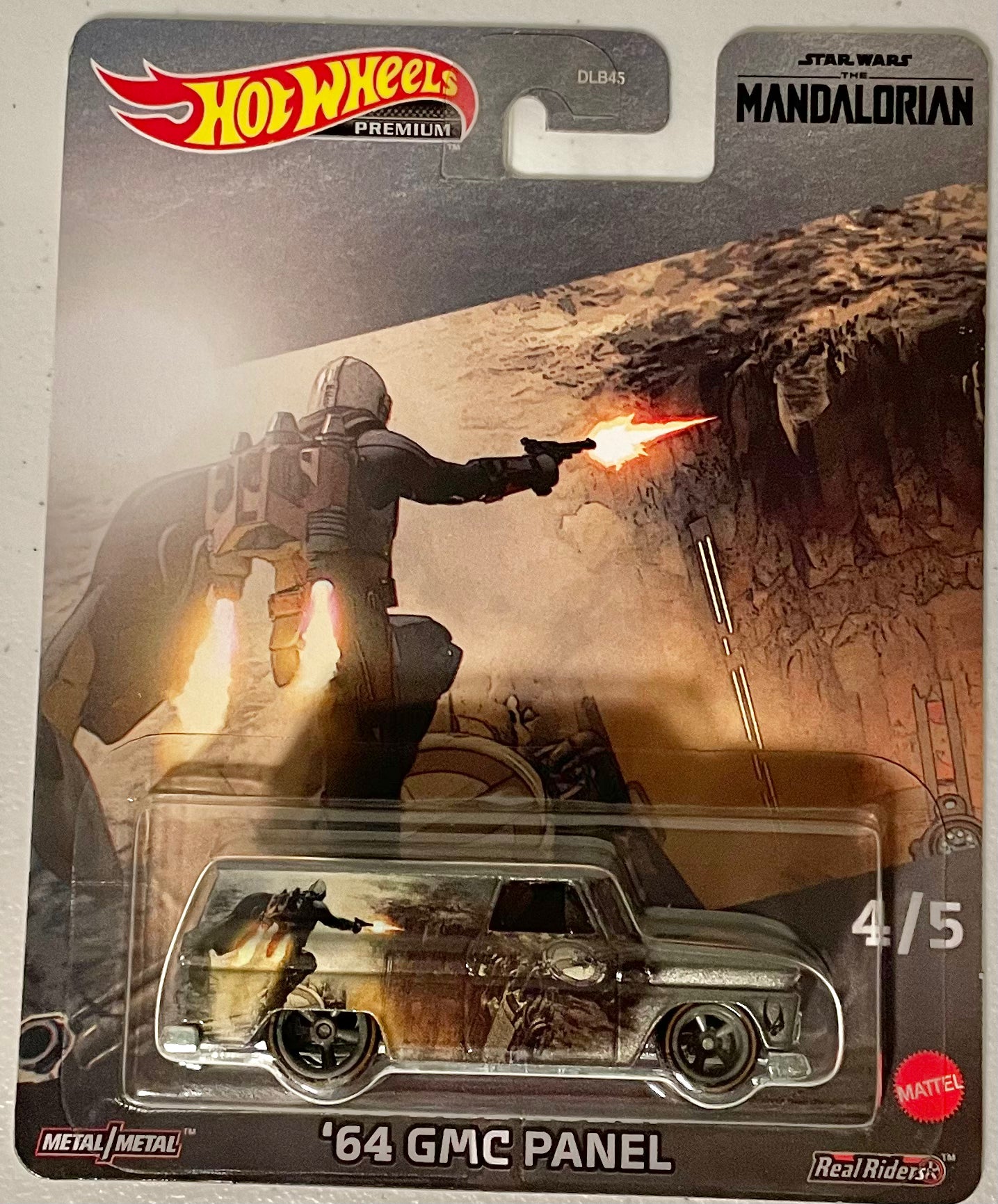 Hot Wheels 1:64 die cast Star Wars '64 GMC Panel