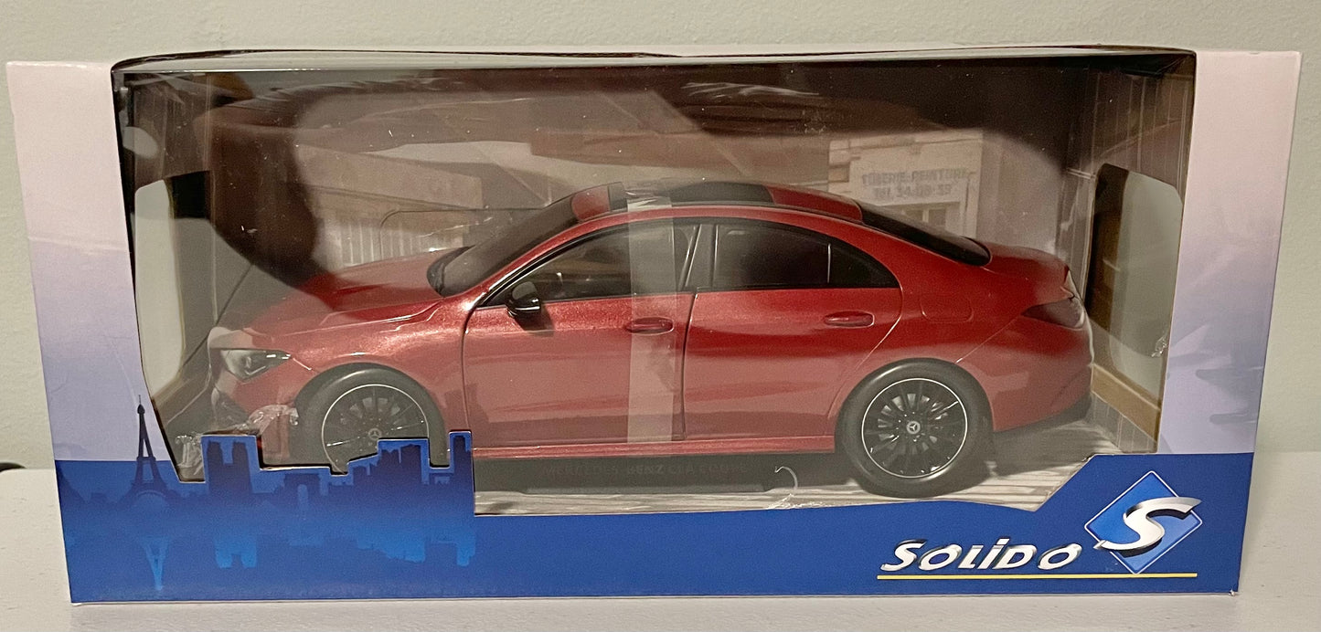 Solido 1:18 die cast 2019 Mercedes-Benz CLA C118