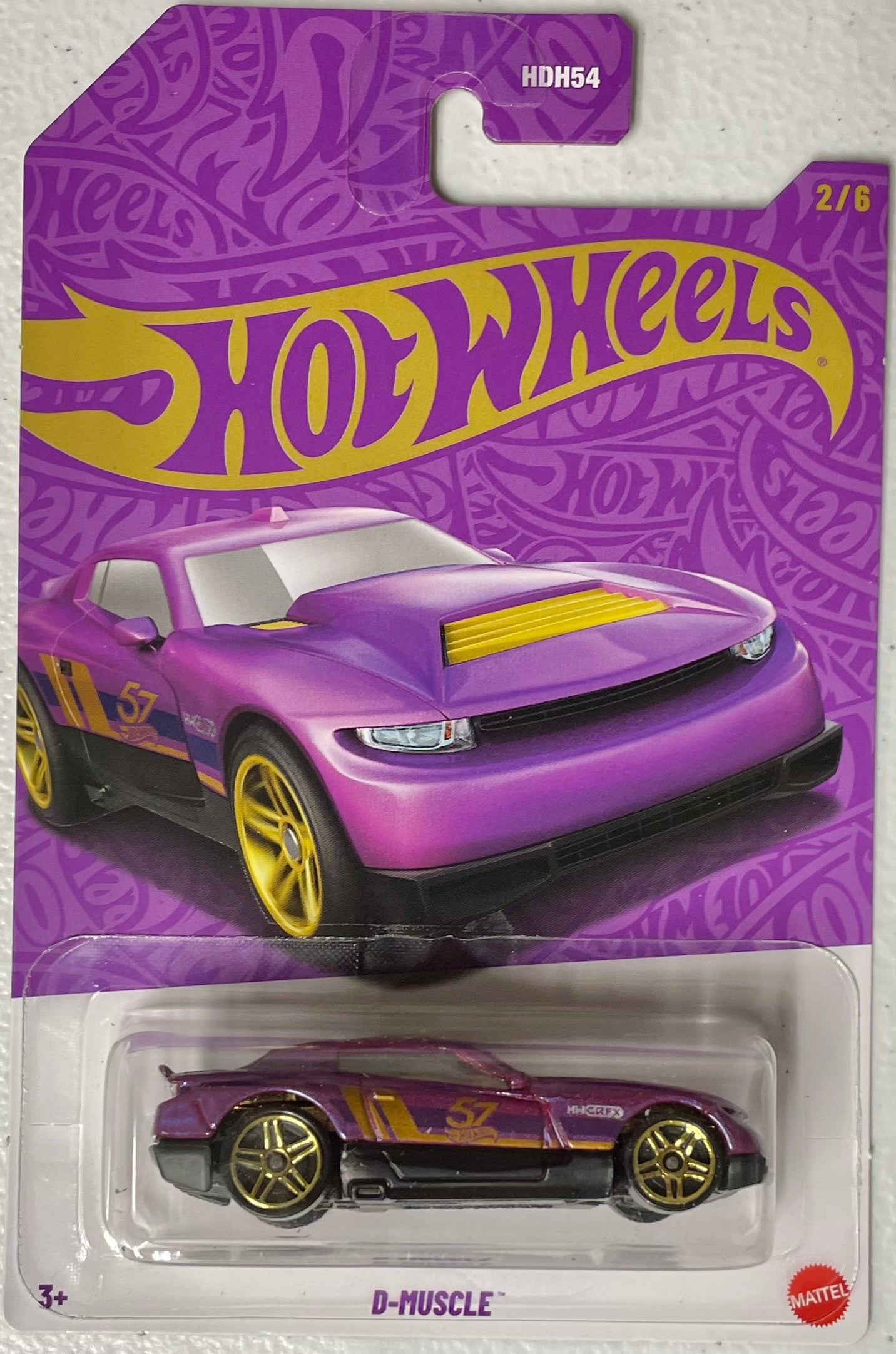 Hot Wheels 1:64 die cast D - Muscle