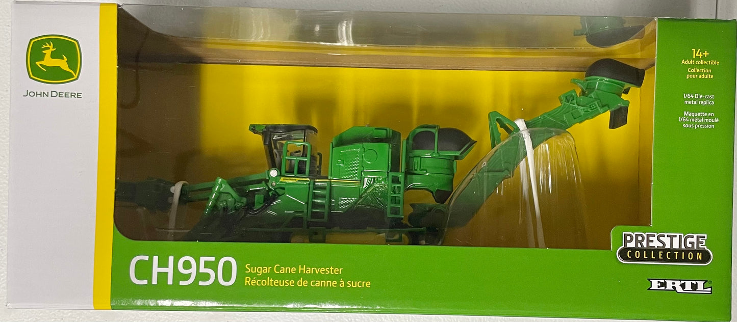 Ertl 1:64 die cast John Deere CH950 Sugarcane Harvester