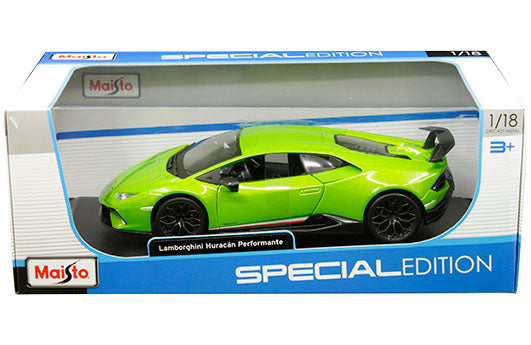 Maisto 1:18 die cast Lamborghini Huracan Performante