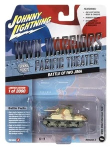 Johnny Lightning 1:64 die cast WWll M4A3 Sherman Tank