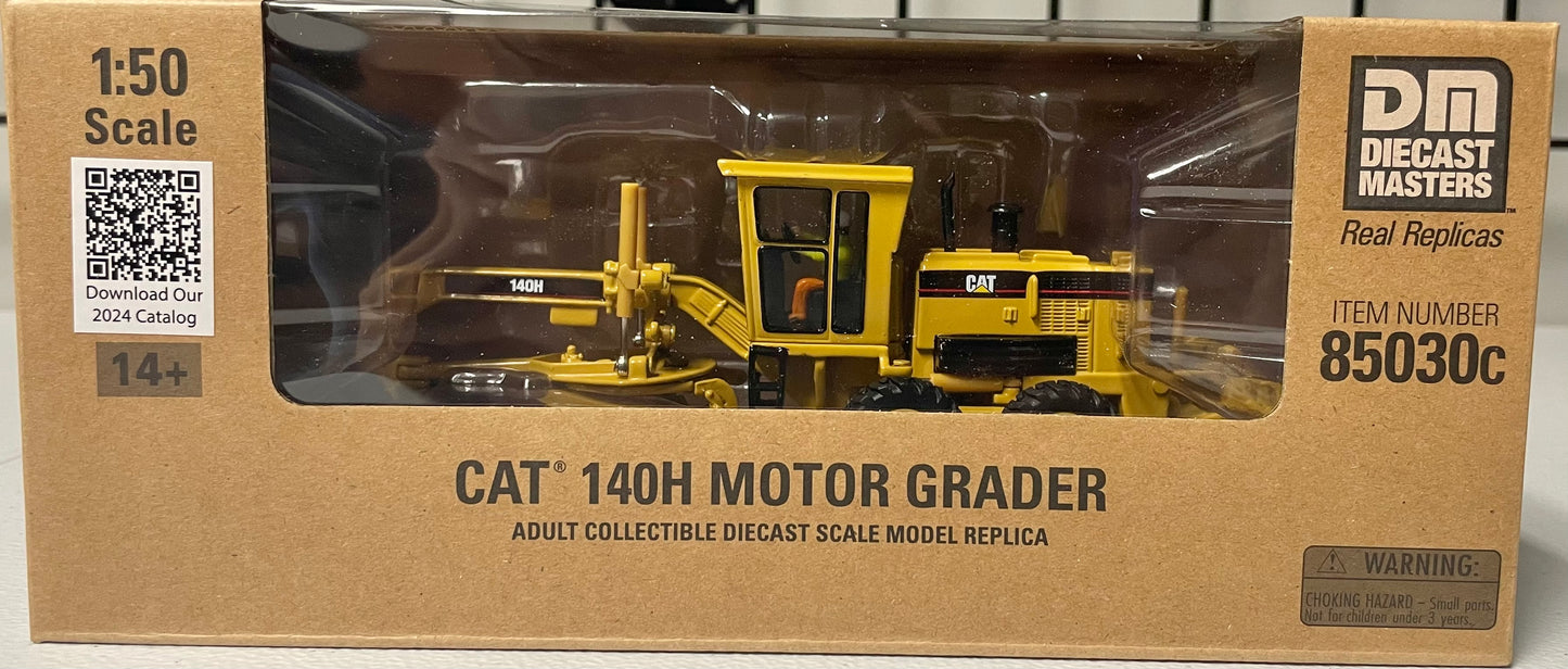 Diecast Masters 1:50 die cast CAT 140H Motor Road Grader
