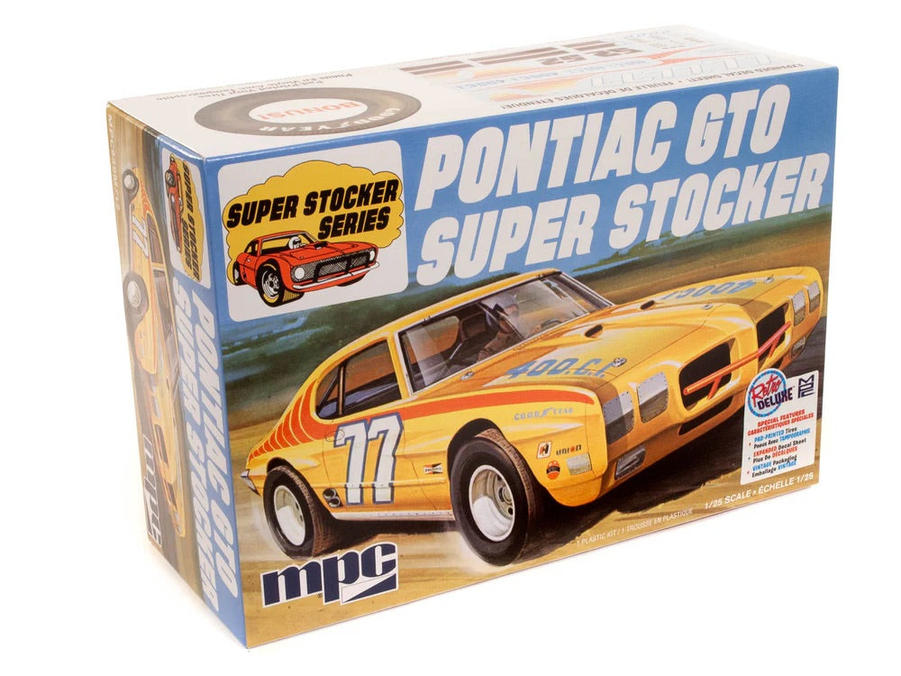 MPC 1:25 1970 Pontiac GTO Super Stocker Model Kit