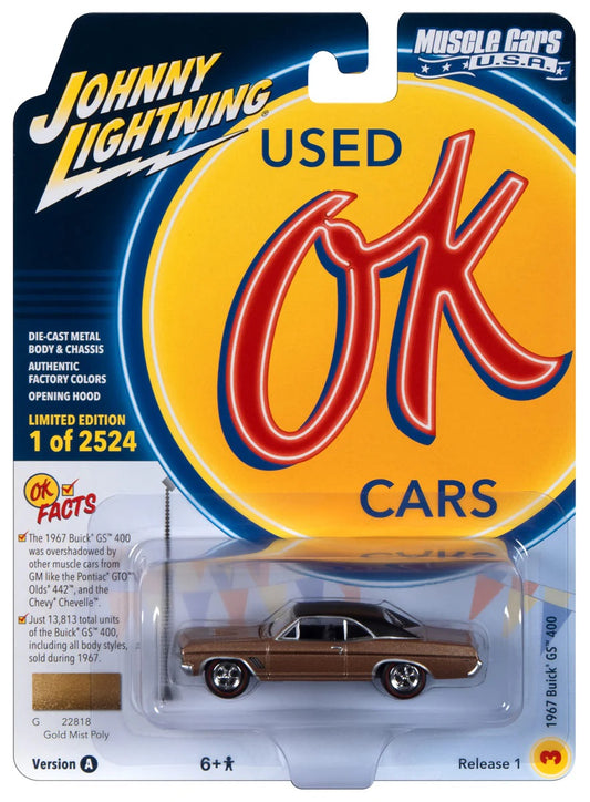 Johnny Lightning 1:64 die cast 1967 Buick GS 400
