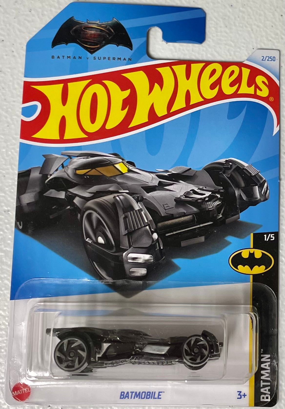 Hot Wheels 1:64 die cast Batmobile