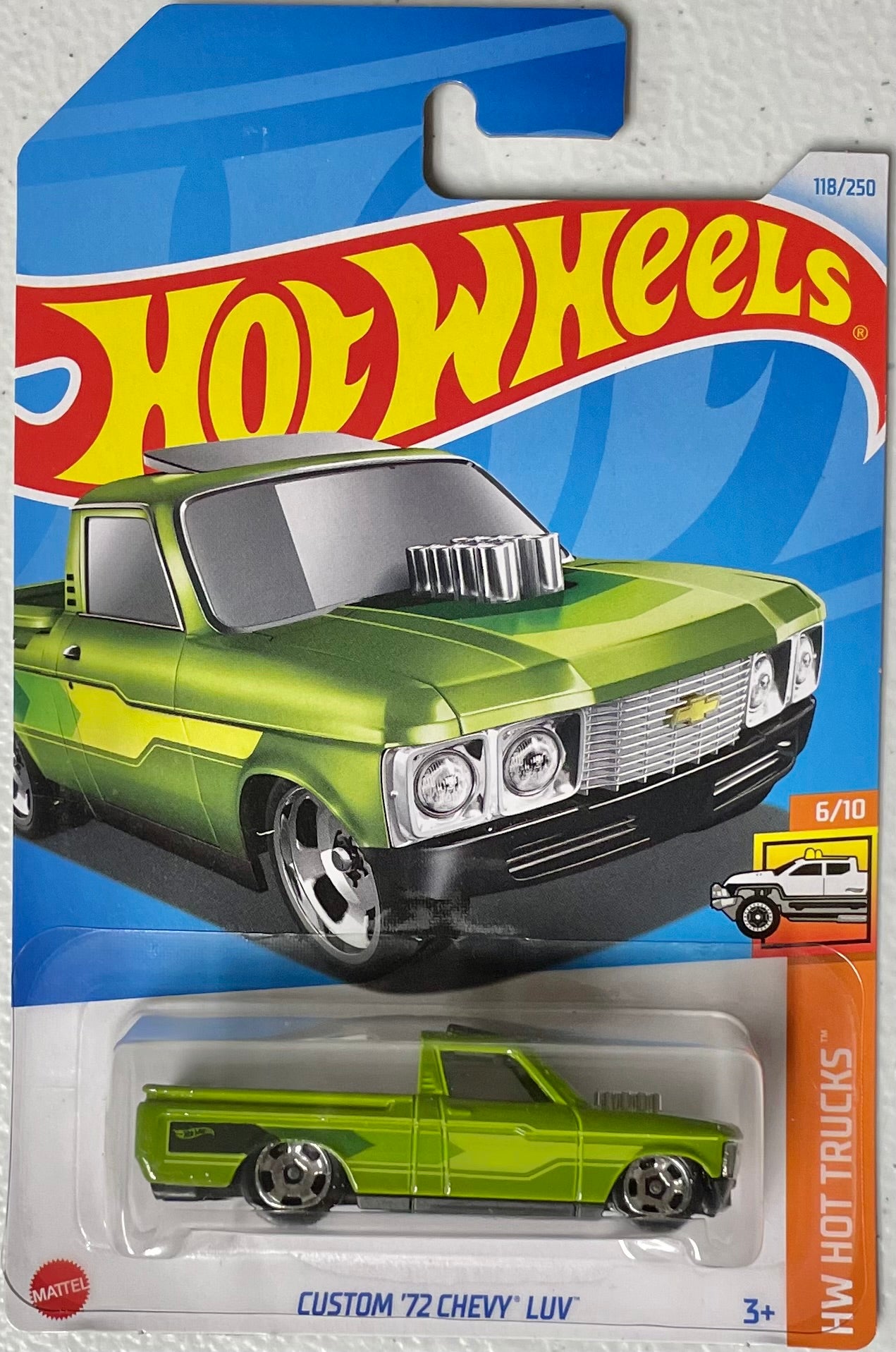Hot Wheels 1:64 die cast Custom ‘72 Chevy Luv Pickup