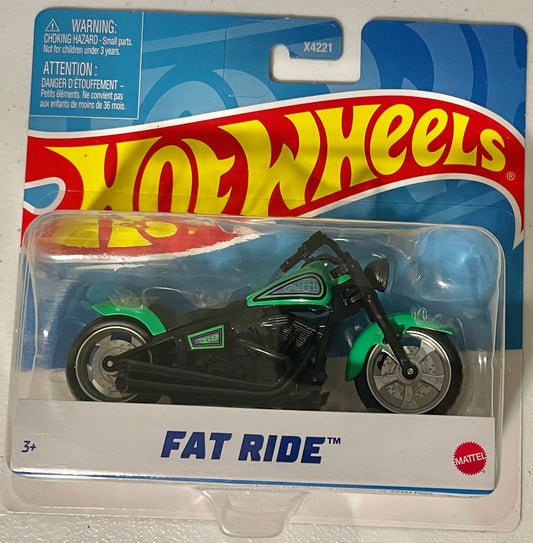 Hot Wheels 1:18 die cast Fat Ride Motorcycle