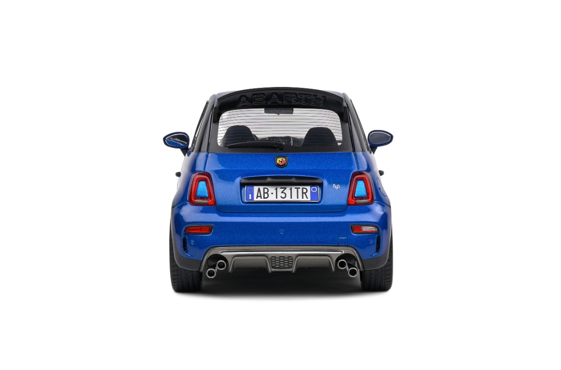 Solido 1:18 die cast 2022 Fiat 695 Abarth Tributo 131 Blue