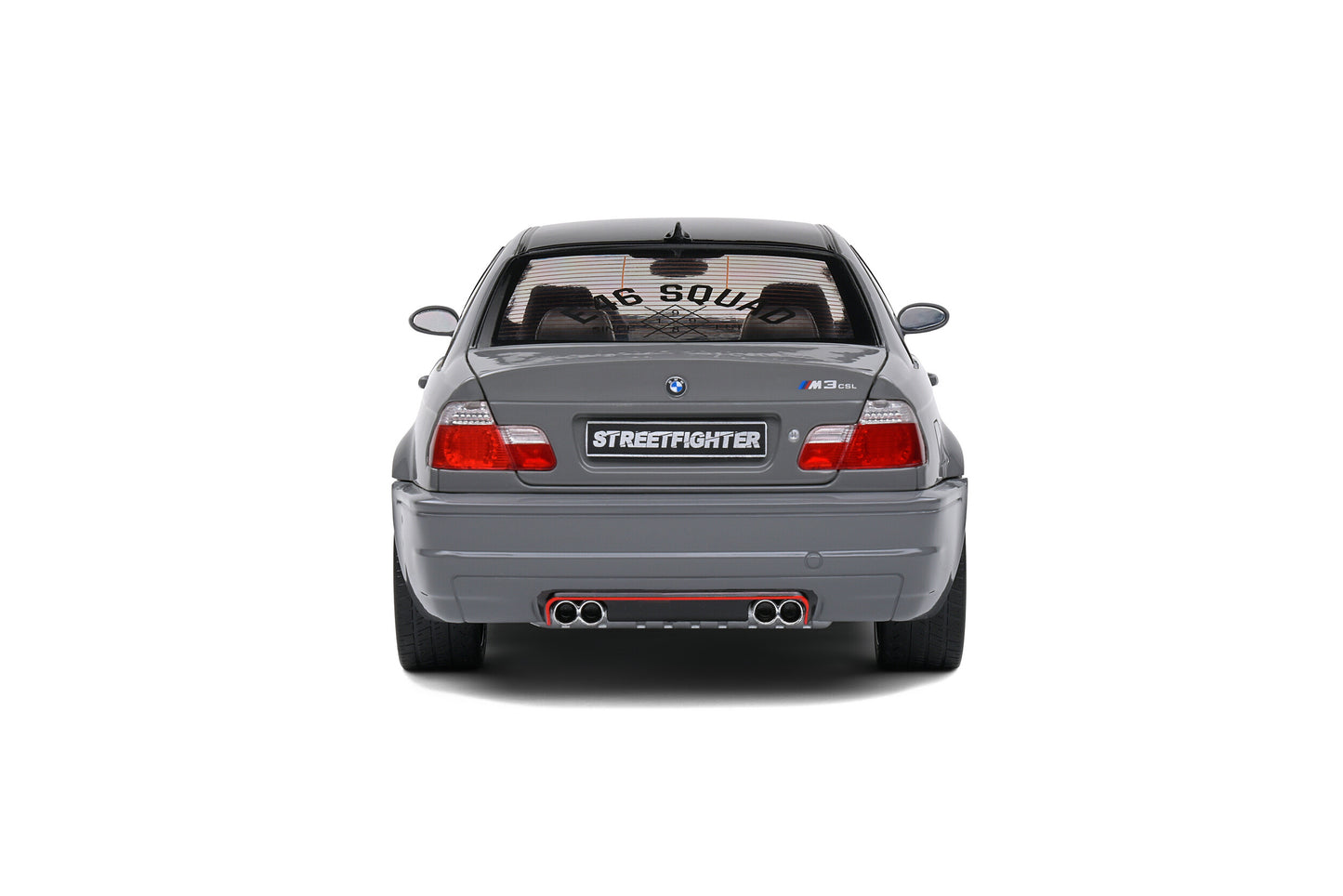 Solido 1:18 die cast 2000 BMW M3 CSL Coupe E46 Streetfighter
