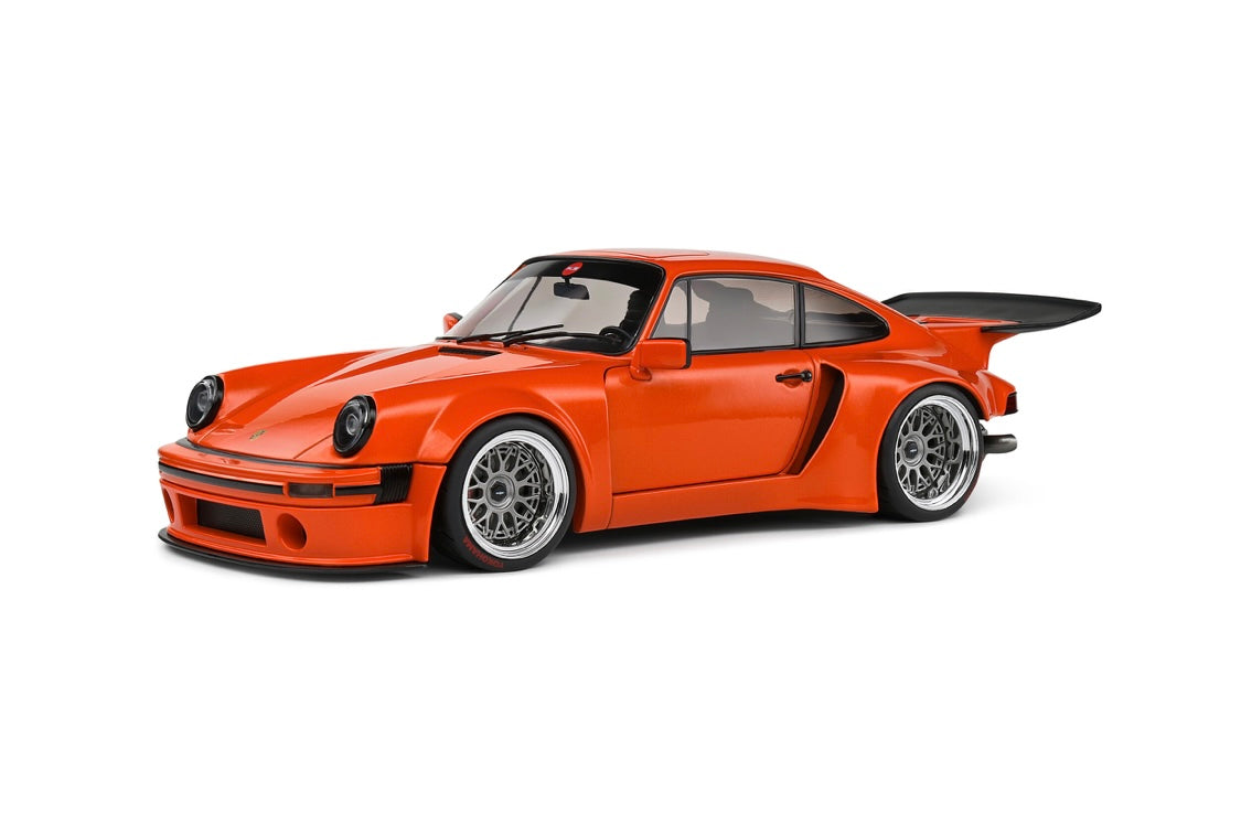 Solido 1:18 die cast 2022 Porsche KS-R Custom Orange