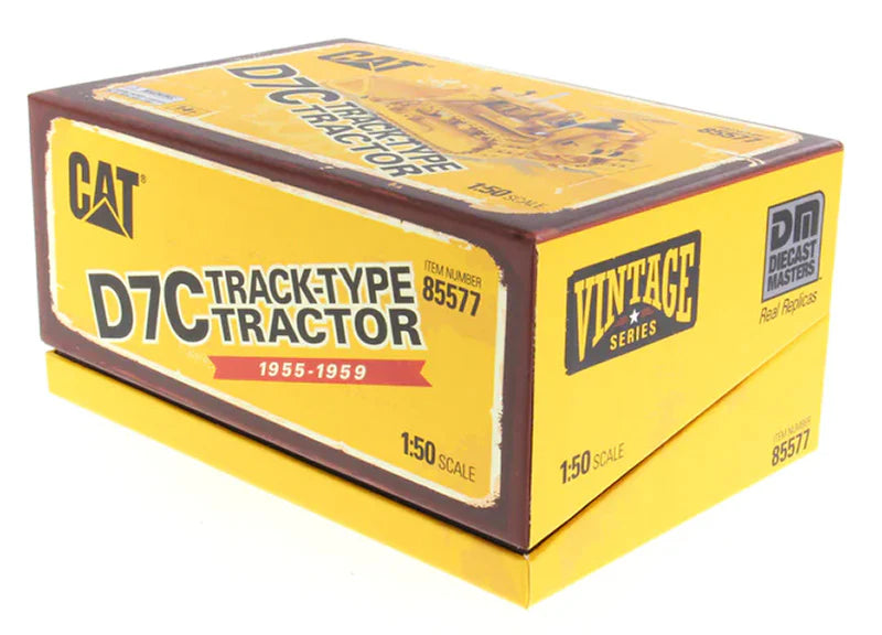 Diecast Masters 1:50 die cast CAT D7C Track Type Tractor Bulldozer