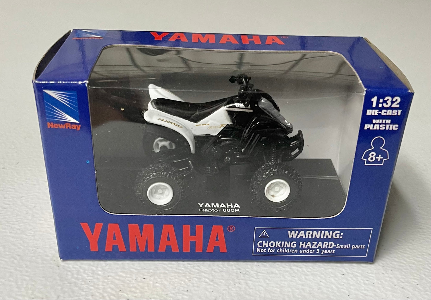 New Ray 1:32 die cast Yamaha Raptor 660R Four Wheeler