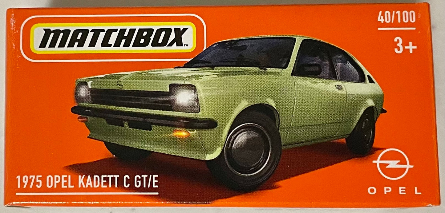 Matchbox 1:64 die cast 1975 Opel Kadett C GT/E