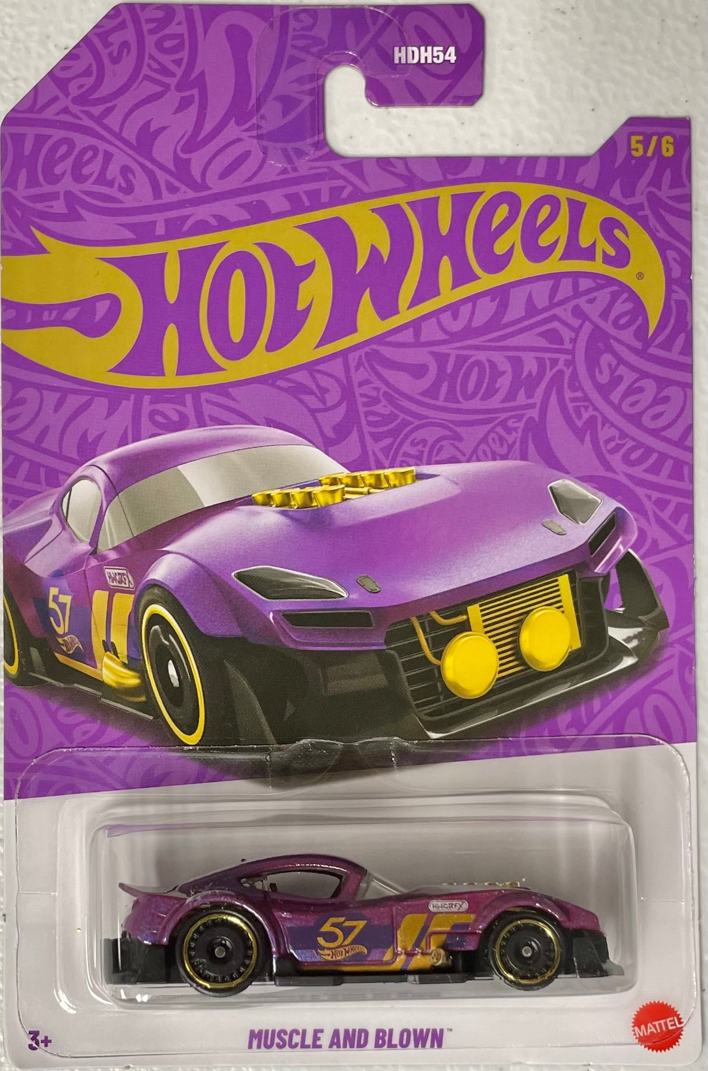 Hot Wheels 1:64 die cast Muscle And Blown