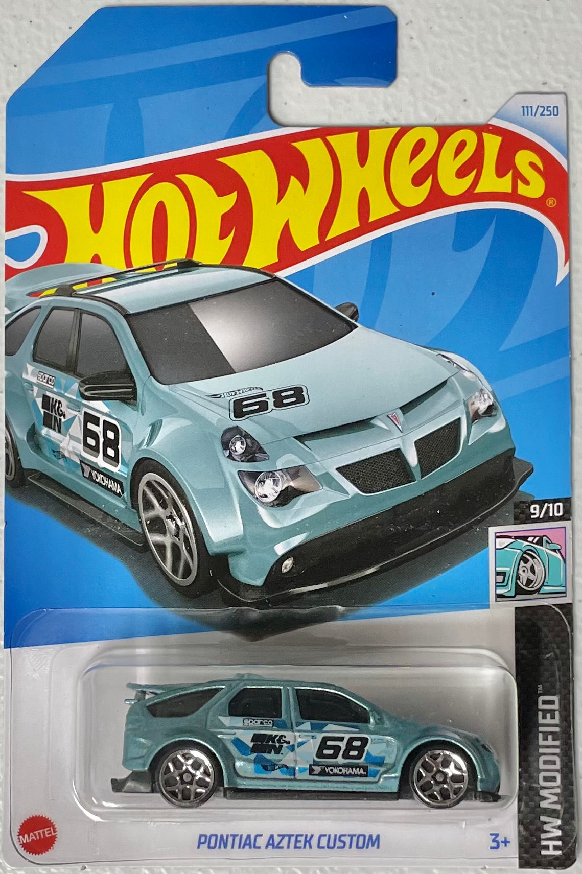 Hot Wheels 1:64 die cast Pontiac Aztec Custom