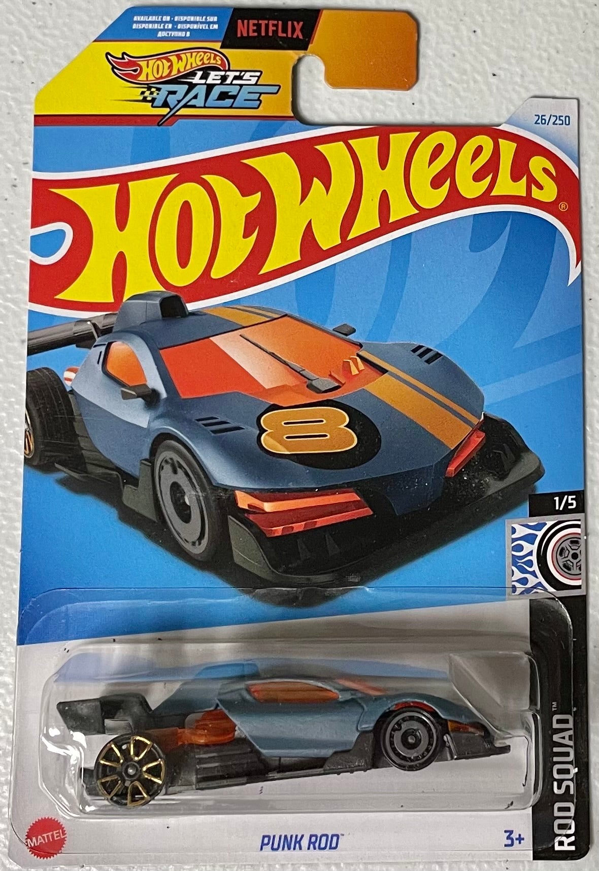 Hot Wheels 1:64 die cast Punk Rod