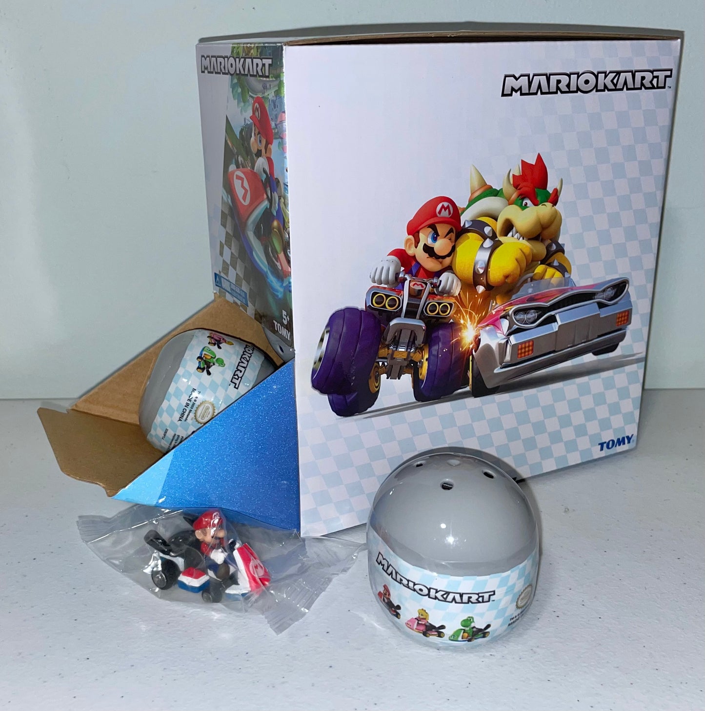 TOMY Mario Kart Pull Back Racers (Assorted, 1 pc)