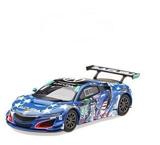 Mini GT 1:64 die cast 2017 Acura NSX GT3 Uncle Sam #86 Race Car