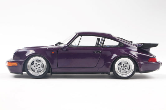Solido 1:18 die cast 1990 Porsche 911 (964) Turbo Purple