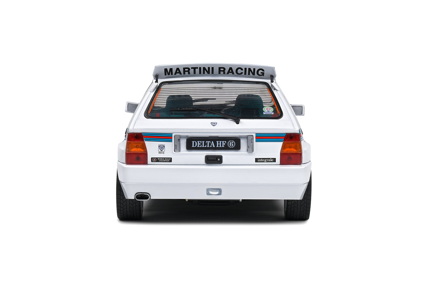 Solido 1:18 die cast 1992 Lancia Delta HF Integrale EVO 1 Martini 6 White